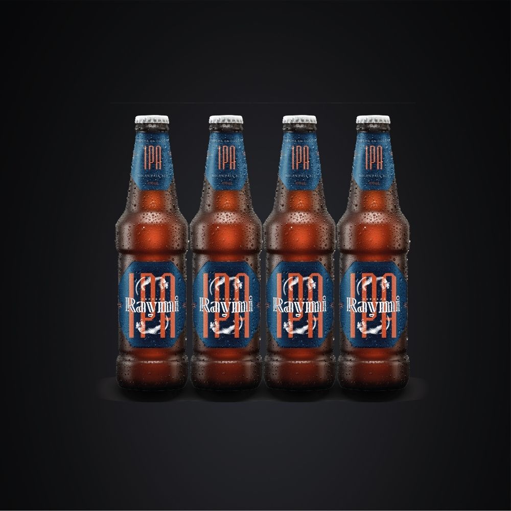 CERVEZA RAYMI IPA 330 ML X 4 UND